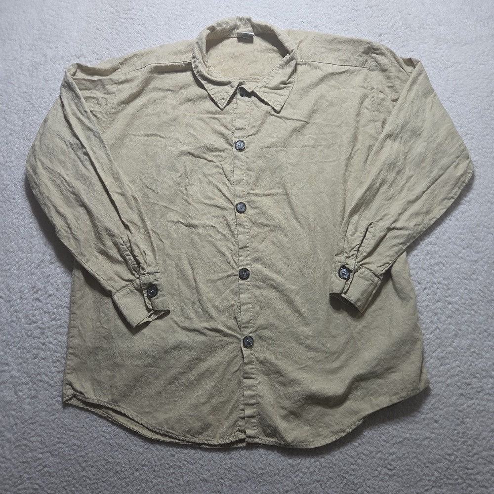 Cp Shades Men Long Sleeve Shirt Brown Size Large Men